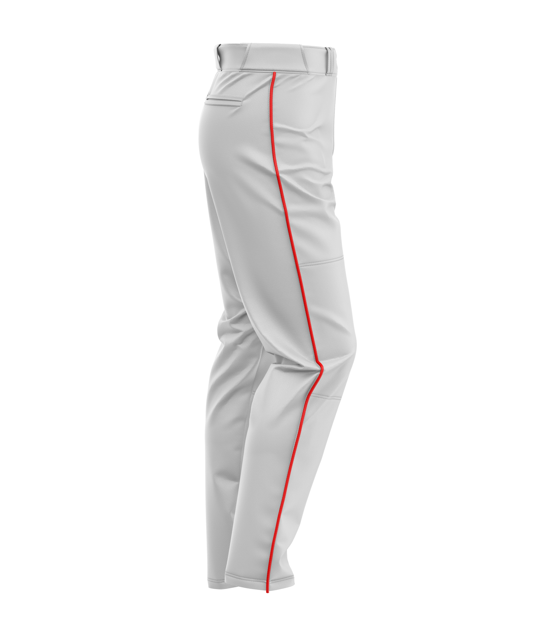 Showcase Baseball Academy Baseball pants White/Red SBA THREADS